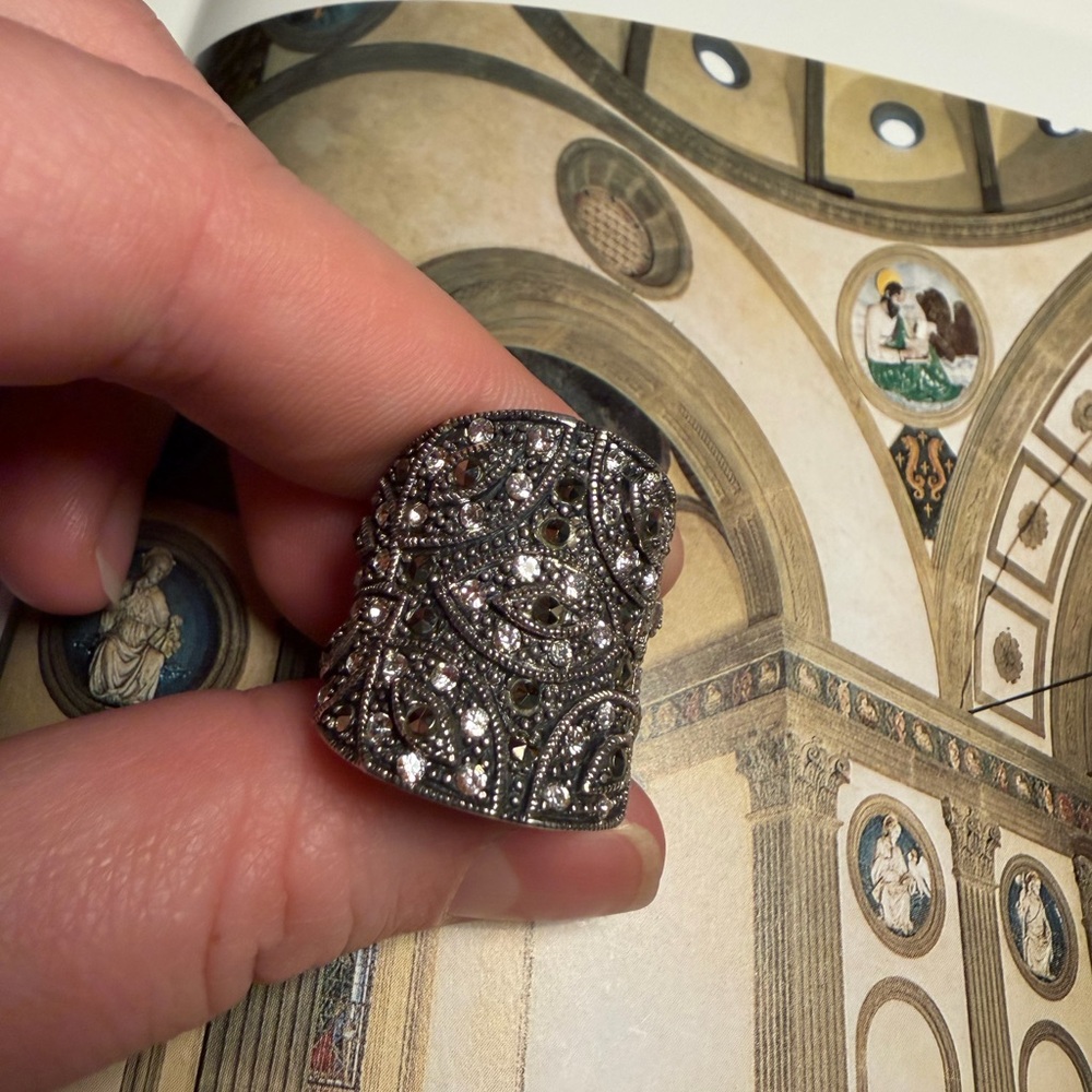 Silver Ornate Ring